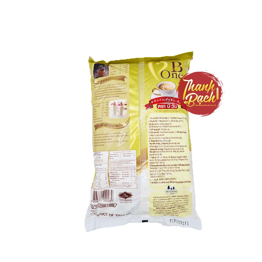 Bột Kem Béo Pha Trà Sữa Thái Lan B One Túi 1kg Bột Kem Béo Pha Trà Sữa Thái Lan B One Túi 1kg