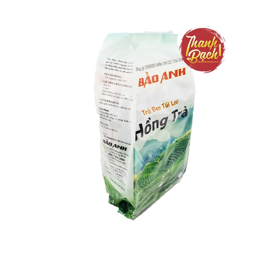 Hồng Trà Pha Trà Sữa Túi Lọc Bảo Anh Gói 200g Hồng Trà Pha Trà Sữa Túi Lọc Bảo Anh Gói 200g