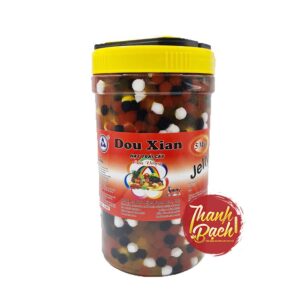 Thạch Rau Câu Bi 5 Màu Dou Xian Hàng Huy Hủ 2.5kg