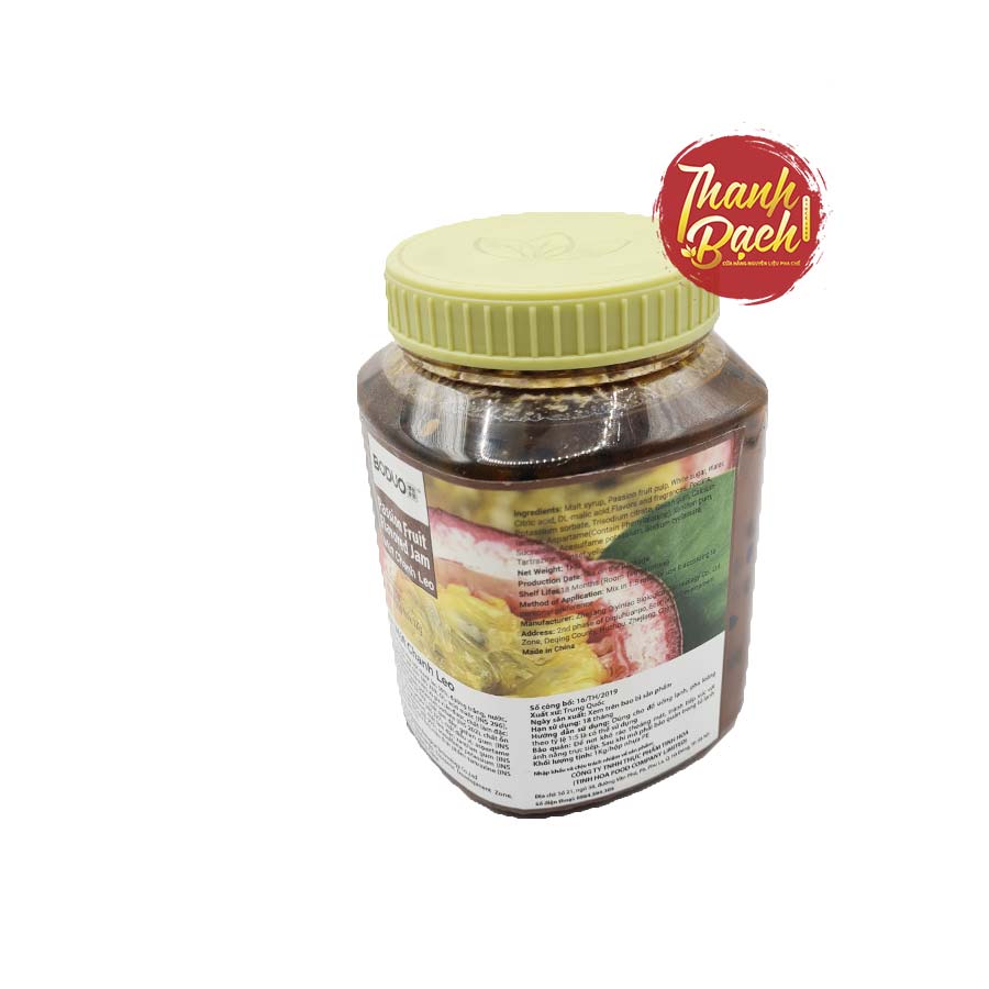 Mứt Boduo Chanh Leo Hủ 1kg Mứt Boduo Chanh Leo Hủ 1kg