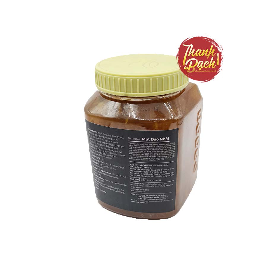 Mứt Boduo Đào Nhài Hủ 1kg Mứt Boduo Đào Nhài Hủ 1kg