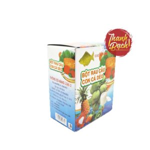Bột Rau Câu Con Cá Dẻo Hộp 120g