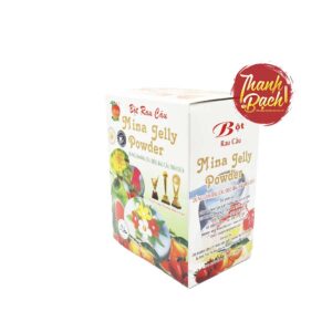 Bột Rau Câu Dẻo Mina Jelly Trái Dừa Hộp 144g