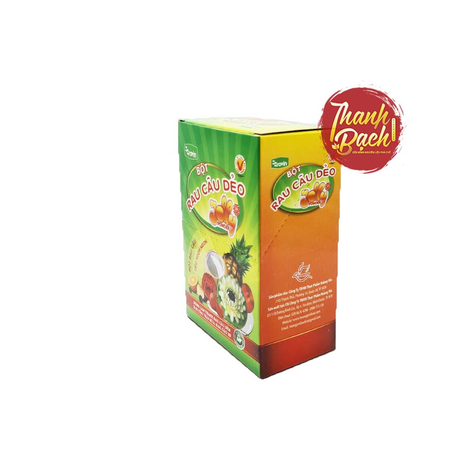 Bột Rau Câu Dẻo Jelly Rovin Hoàng Yến Hộp 120g Bột Rau Câu Dẻo Jelly Rovin Hoàng Yến Hộp 120g