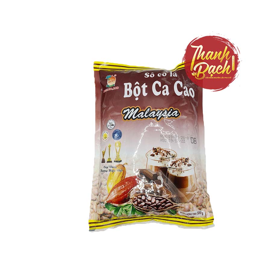 Bột Ca Cao Đắng Malaysia Mina Gói 500g Bột Ca Cao Đắng Malaysia Mina Gói 500g