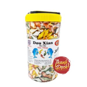 Thạch Rau Câu Cá 4 Màu Dou Xian Hàng Huy Hủ 2.5kg