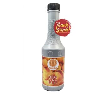 Syrup Chang Thai Hương Đào Chai 1 Lít
