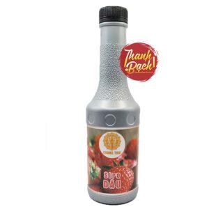 Syrup Chang Thai Hương Dâu Chai 1 Lít