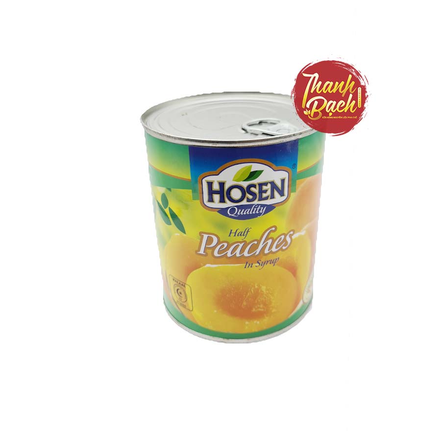 Đào Ngâm Hosen Lon 825g Đào Ngâm Hosen Lon 825g