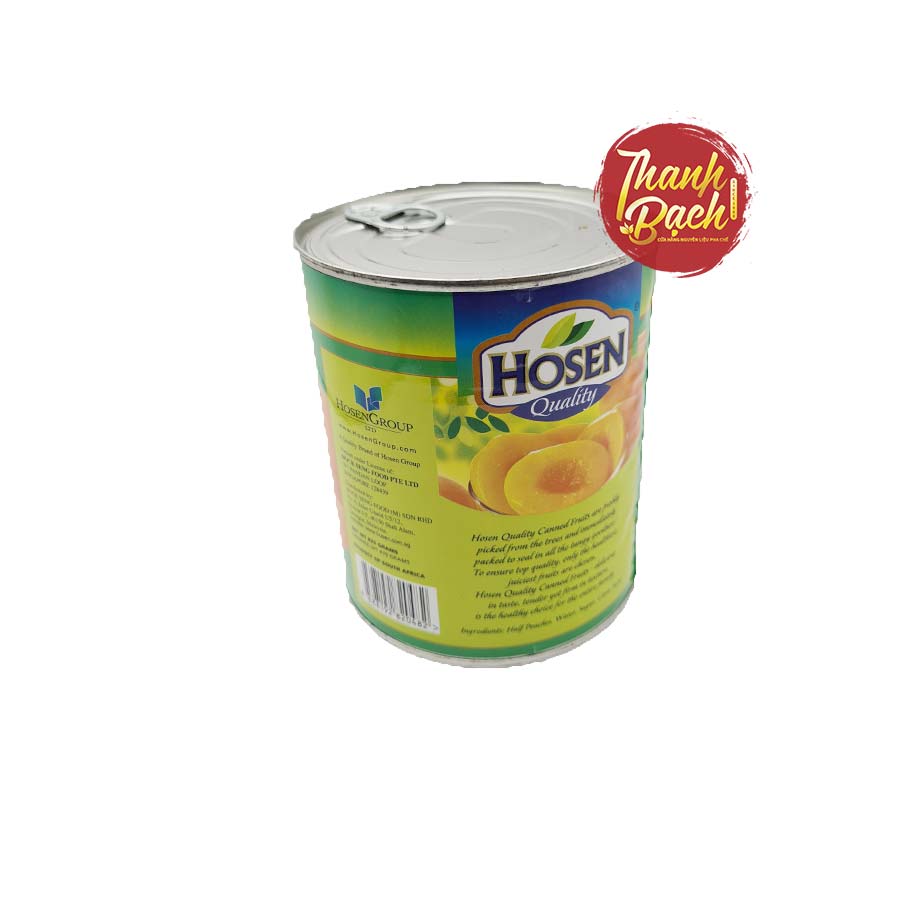Đào Ngâm Hosen Lon 825g Đào Ngâm Hosen Lon 825g