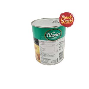 Đào Ngâm Rhodes Lon 825g Đào Ngâm Rhodes Lon 825g