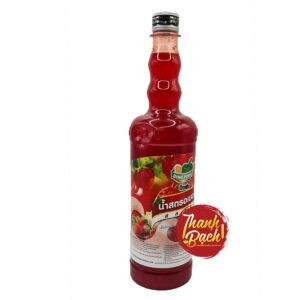 Syrup Dingfong Dâu Chai 755ml