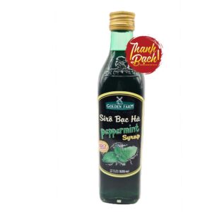 Syrup Golden Farm Bạc Hà Chai 520ml