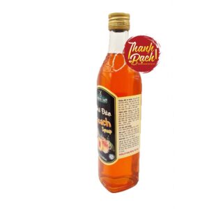 Syrup Golden Farm Đào Chai 520ml