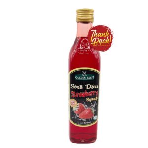 Syrup Golden Farm Dâu Chai 520ml