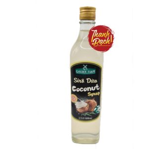 Syrup Golden Farm Dừa Chai 520ml