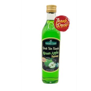 Syrup Golden Farm Táo Chai 520ml