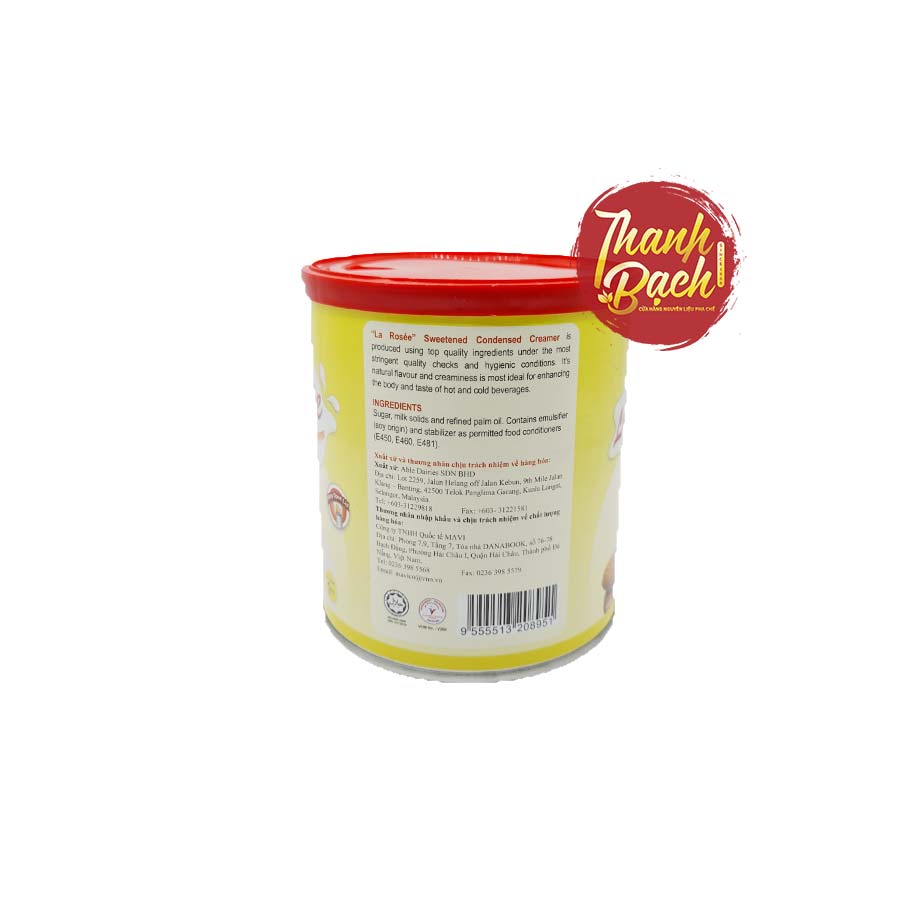 Sữa Đặc Có Đường La Rosée Lon 1kg Sữa Đặc Có Đường La Rosée Lon 1kg
