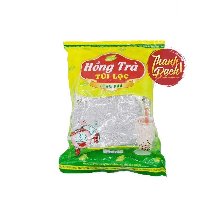 Hồng Trà Pha Trà Sữa Túi Lọc Long Phú Túi 200g Hồng Trà Pha Trà Sữa Túi Lọc Long Phú Túi 200g