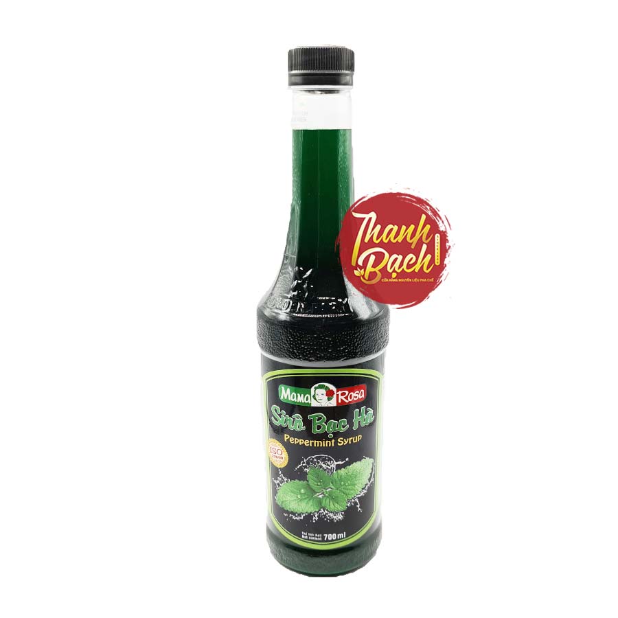 Syrup Bạc Hà Mama Rosa Chai 700ml Syrup Bạc Hà Mama Rosa Chai 700ml
