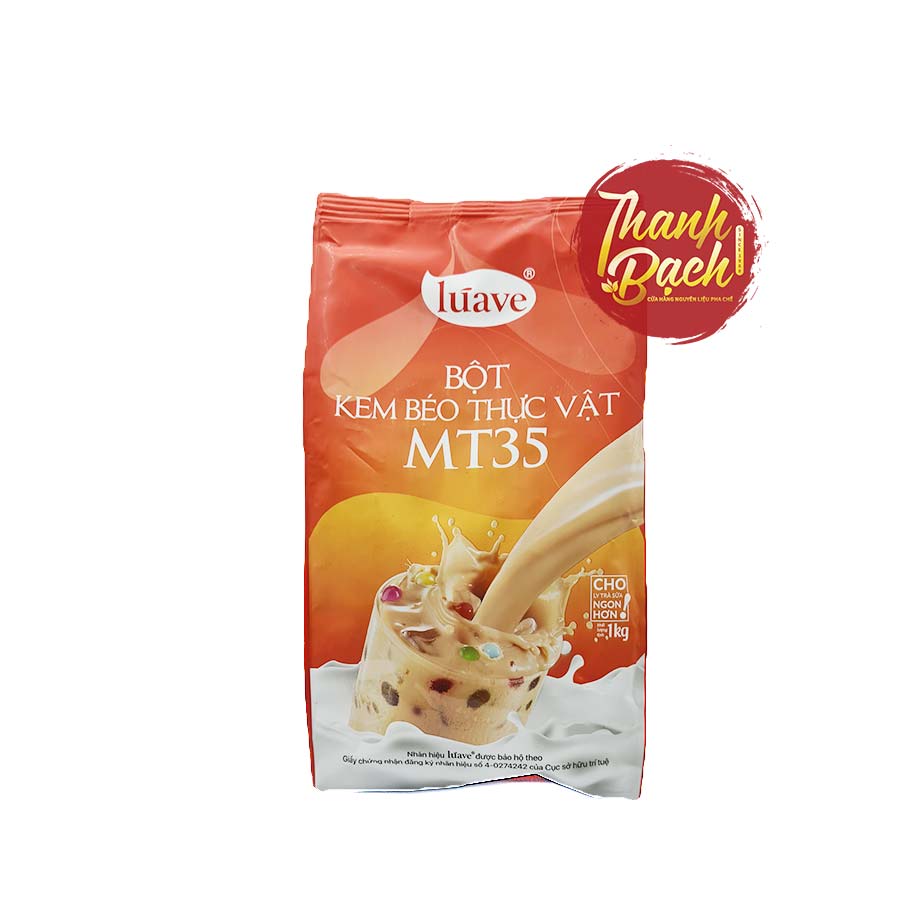 Bột Kem Béo Pha Trà Sữa Luave MT35 Túi 1kg Bột Kem Béo Pha Trà Sữa Luave MT35 Túi 1kg