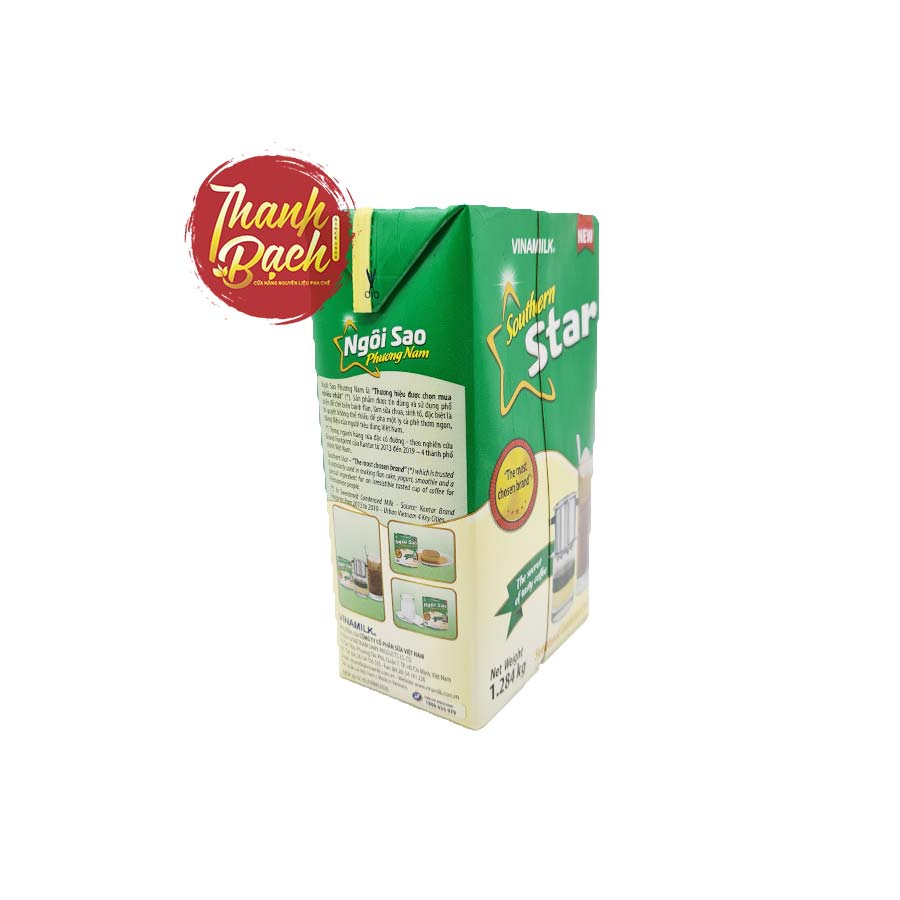 Sữa Đặc Ngôi Sao Phương Nam Màu Xanh Lá 1.2kg – Hộp Giấy Sữa Đặc Ngôi Sao Phương Nam Màu Xanh Lá 1.2kg – Hộp Giấy