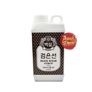 Siro Đường Đen Hàn Quốc Beksul Bình 1kg