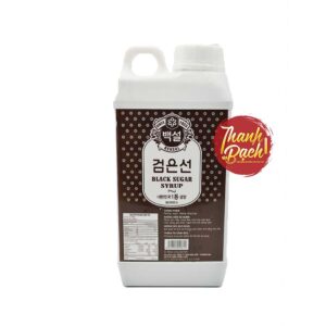 Siro Đường Đen Hàn Quốc Beksul Bình 1kg