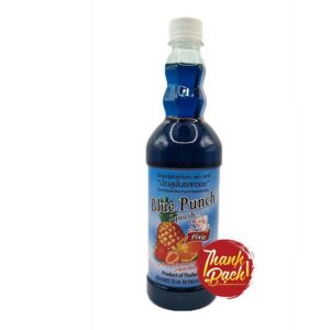 Syrup Thái Pixie Blue Punch Chai 730ml