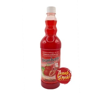 Syrup Thái Pixie Dâu Chai 730ml