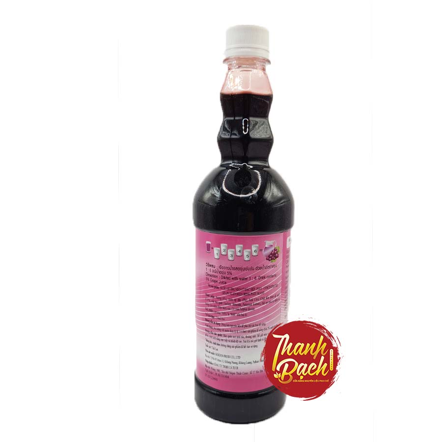 Syrup Thái Pixie Nho Chai 730ml Syrup Thái Pixie Nho Chai 730ml