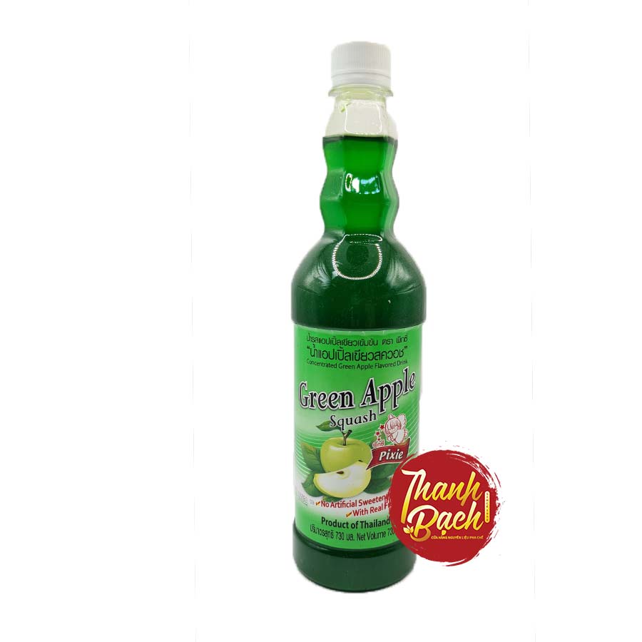 Syrup Thái Pixie Táo Chai 730ml Syrup Thái Pixie Táo Chai 730ml