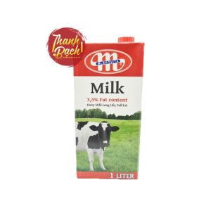 Sữa Tươi Nguyên Chất Tiệt Trùng Không Đường Mlekovita Hộp 1 Lít