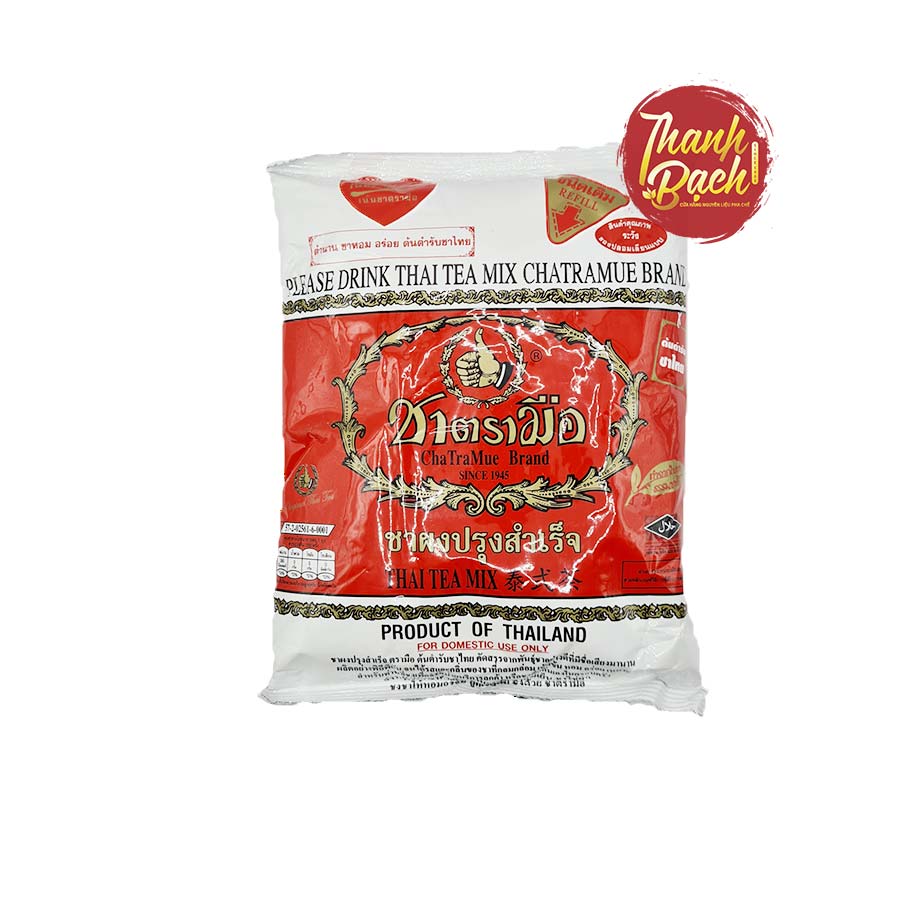 Trà Thái Đỏ Red Tea Powder ChaTraMue Brand Túi 400g Trà Thái Đỏ Red Tea Powder ChaTraMue Brand Túi 400g