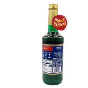 Syrup Torani Bạc Hà – Crème De Menthe Chai 750ml