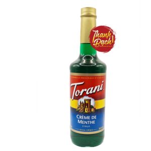 Syrup Torani Bạc Hà – Crème De Menthe Chai 750ml
