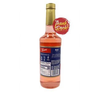 Syrup Torani Hoa Hồng Chai 750ml Syrup Torani Hoa Hồng Chai 750ml