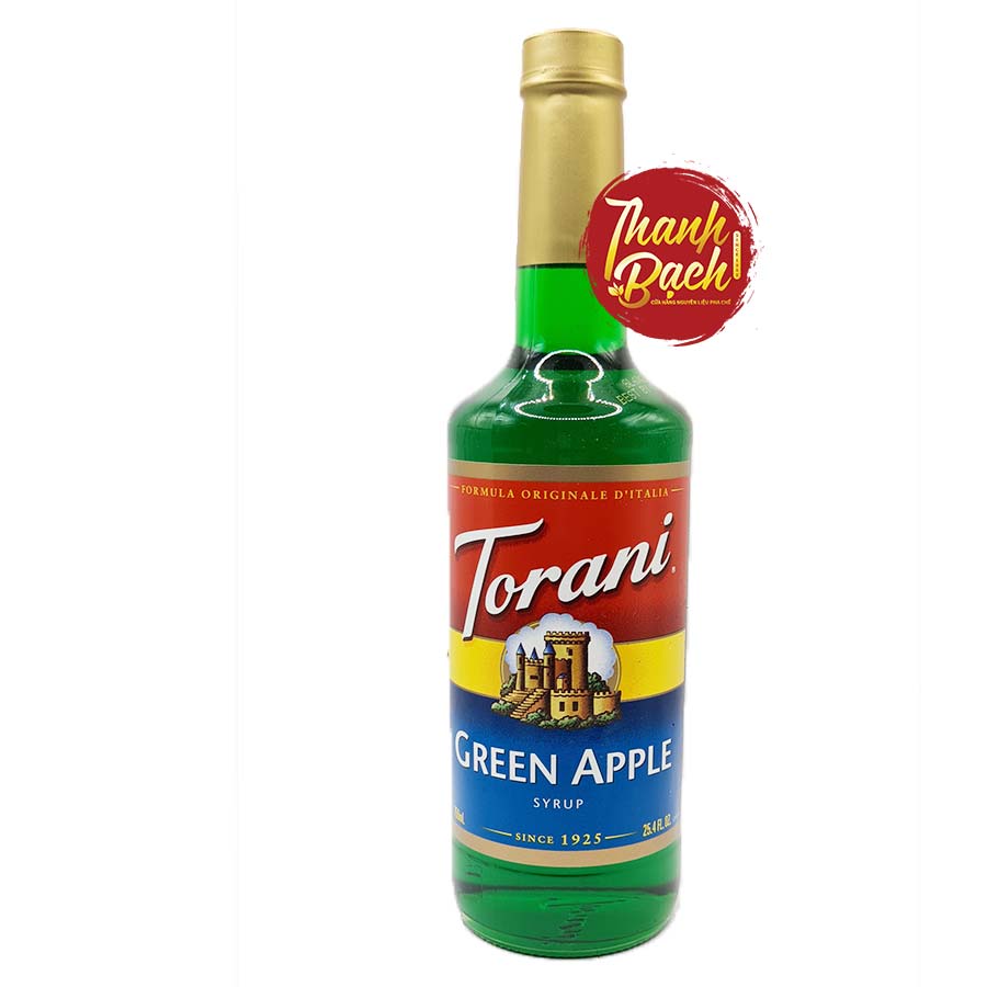Syrup Torani Táo Xanh Chai 750ml Syrup Torani Táo Xanh Chai 750ml