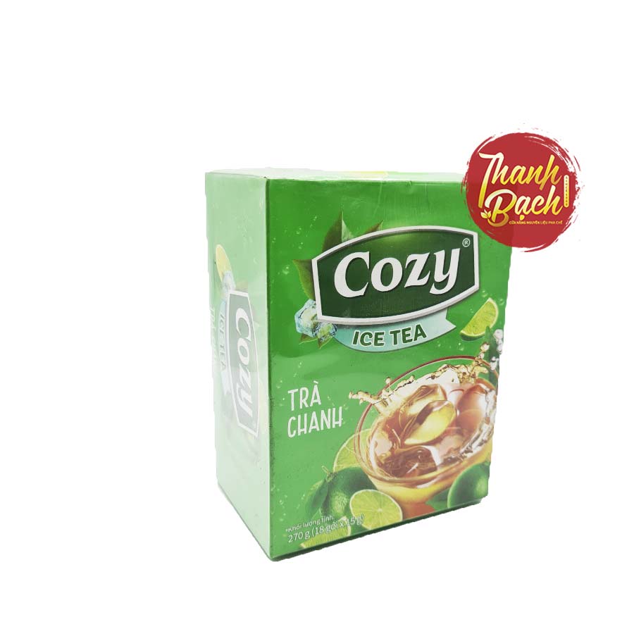 Trà Hòa Tan Cozy Chanh Hộp 270g Trà Hòa Tan Cozy Chanh Hộp 270g