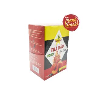 Trà Đào Hòa Tan Sao Vàng Hộp 270g Trà Đào Hòa Tan Sao Vàng Hộp 270g