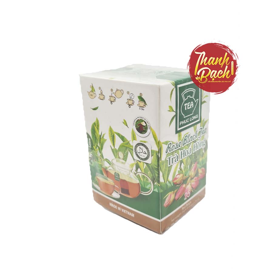 Trà Hoa Hồng Túi Lọc Phúc Long Hộp 50g Trà Hoa Hồng Túi Lọc Phúc Long Hộp 50g