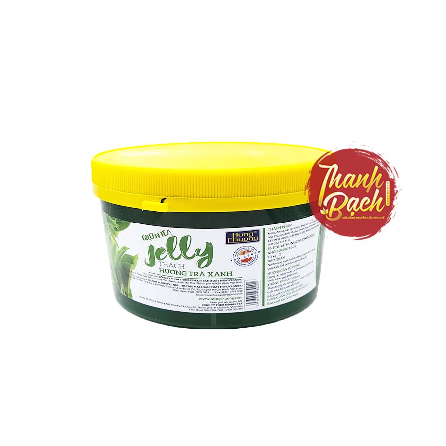 Thạch Trà Xanh Hùng Chương Hủ 2.2kg Thạch Trà Xanh Hùng Chương Hủ 2.2kg
