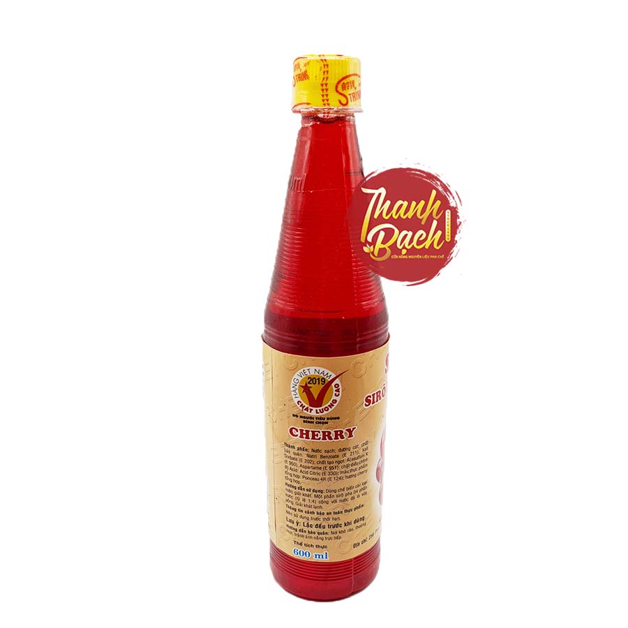 Syrup Trinh Cherry Chai 600ml Syrup Trinh Cherry Chai 600ml