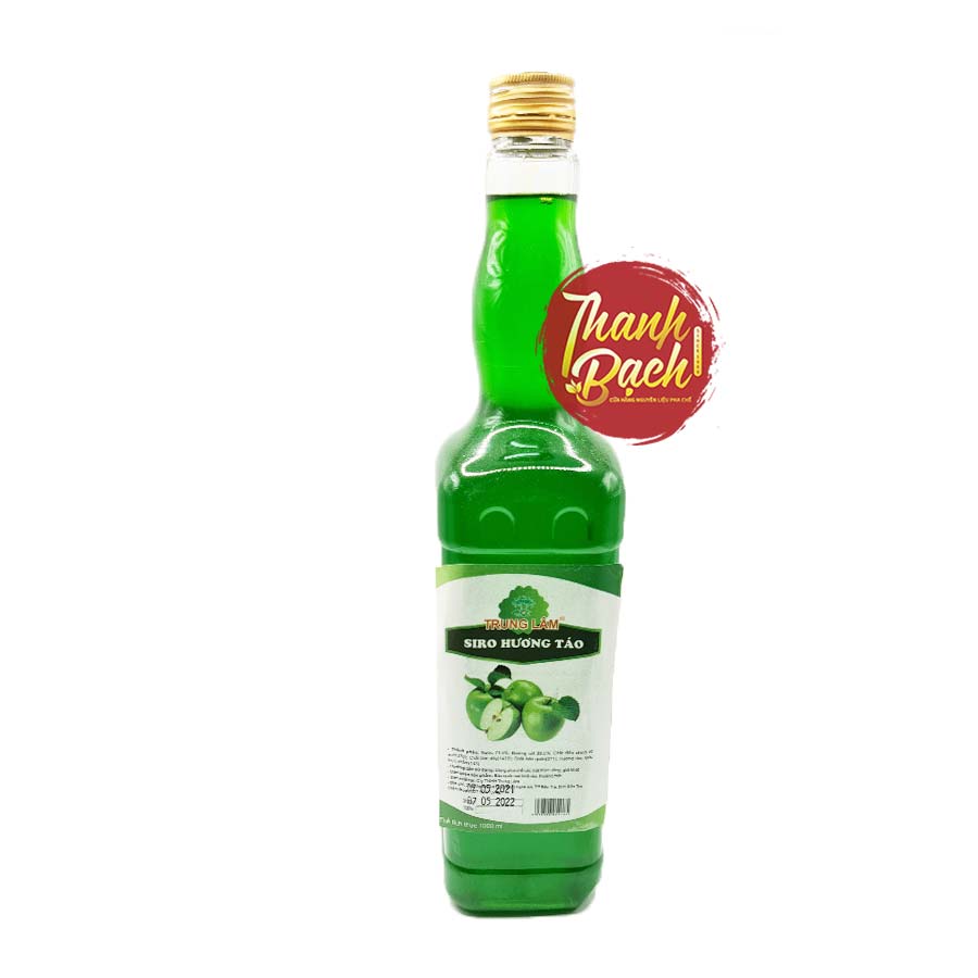 Syrup Trung Lâm Táo Chai 1 Lít Syrup Trung Lâm Táo Chai 1 Lít