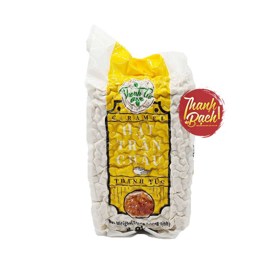 Trân Châu Hoàng Kim Thanh Túc Pearl Starch Ball Túi 1kg Trân Châu Hoàng Kim Thanh Túc Pearl Starch Ball Túi 1kg