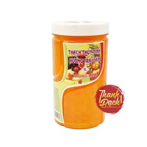 Thạch Thủy Tinh Trung Lâm Hương Trái Cây Hủ Màu Cam 1kg
