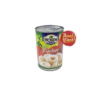 Vải Thiều Ngâm Hosen Lon 565g