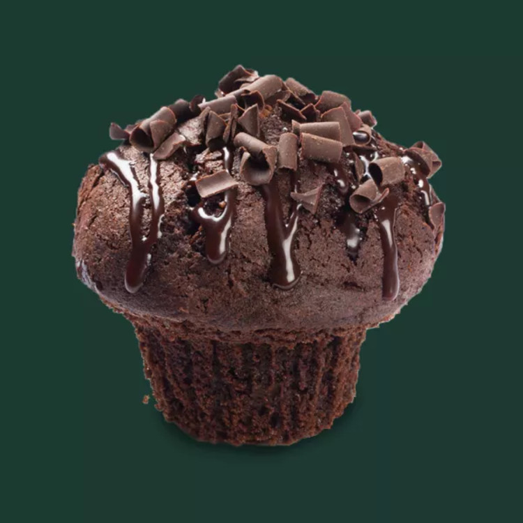 Bánh muffin socola tại Starbucks