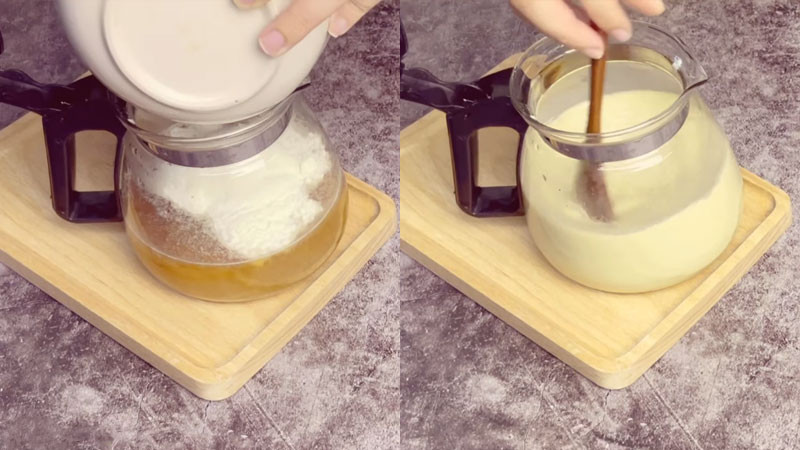Bước pha chế trà sữa cơ bản cho món trà sữa trứng nướng
