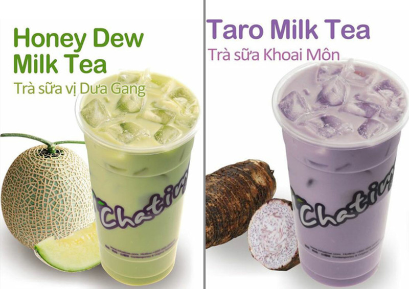 Các lựa chọn tùy biến đa dạng tại Chatime, một trong những quán trà sữa gần đây hiện đang mở đáng thử